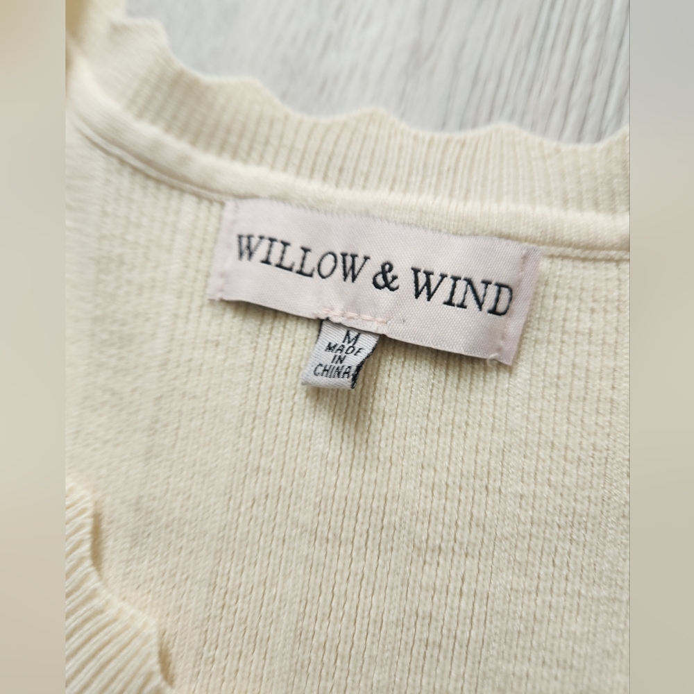 Willow & Wind Knit Flare Dress M - Picture 5 of 7